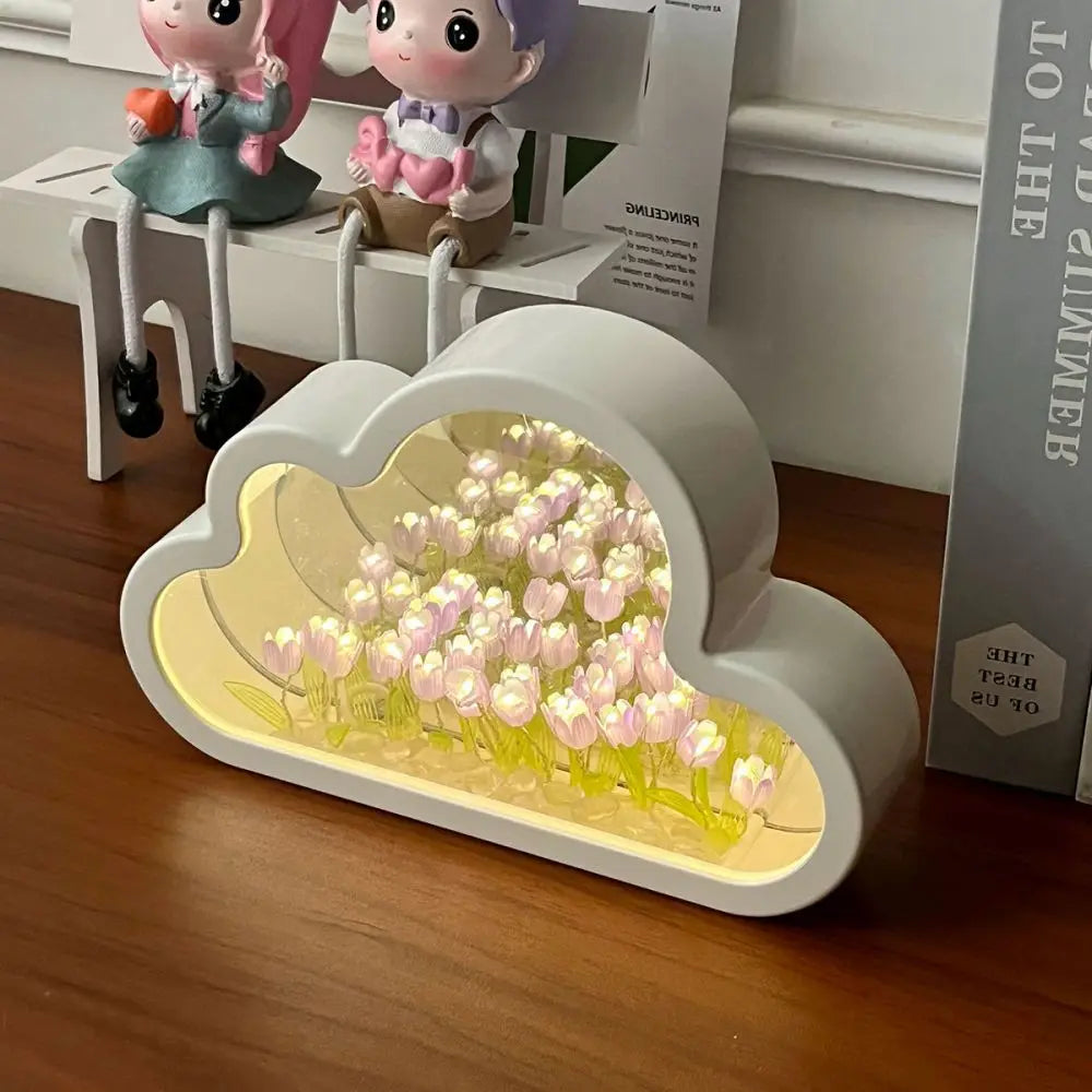 Lámpara Nocturna Tulipán DE NUBES LED